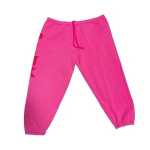 Victoria's Secret Y2K Bright Pink Sweatpants Joggers